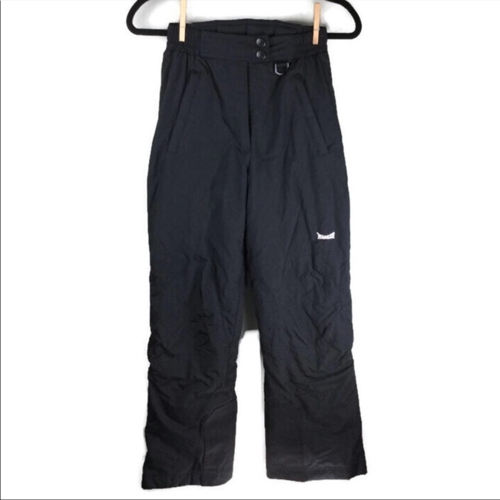 Marker High Rise Insulated Black Snow Ski Pants 4